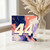 44th Birthday Card, Abstract Paint Splash Design