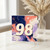 98th Birthday Card, Bold Abstract Paint Splatter Design