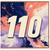 110th Birthday Card, Abstract Paint Splatter Design