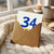 34th Birthday Card, Happy Birthday Card for Him or Her