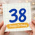38th Birthday Card, Happy Birthday 38 Card for Him or Her
