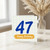 47th Birthday Card, Happy Birthday Card for Age 47