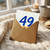 49th Birthday Card, Happy Birthday Card