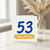 53rd Birthday Card, Happy 53 Birthday Card