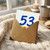 53rd Birthday Card, Happy 53 Birthday Card