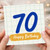 70th Birthday Card, Happy Birthday 70 Card