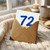 72nd Birthday Card, Happy Birthday Card