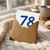 78th Birthday Card, Happy Birthday Card for 78 Year Old