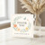 Thank You Card - Floral Wreath with Butterflies - 'We Couldn't Have Done It Without You' - Elegant Appreciation Card for Colleagues, Teachers, Friends - Blank Inside with Envelope