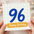 96th Birthday Card, Happy Birthday Card