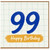 99th Birthday Card, Happy Birthday Milestone Birthday Card