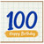 100th Birthday Card, Happy Birthday Card