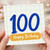 100th Birthday Card, Happy Birthday Card
