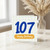 107th Birthday Card, Happy Birthday Card
