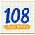 108th Birthday Card, Happy Birthday Card