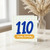 110th Birthday Card, Happy Birthday Card for Him or Her