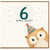 6th Birthday Card, Owl Old? Cute Owl Party Design
