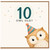 10th Birthday Card, 10 Owl Old? Cute Owl Party Card