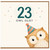 23rd Birthday Card, Owl Old Funny Birthday Card