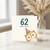 62nd Birthday Card, Funny Owl Old Birthday Card