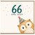 66th Birthday Card, Owl Old? Funny Birthday Card