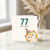 77th Birthday Card, Funny Owl Old? Birthday Card
