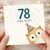 78th Birthday Card, Owl Old? Cute Owl Party Card