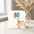 80th Birthday Card, Cute Owl Party Card, 80 Owl Old?