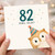 82nd Birthday Card, Owl Old Funny Birthday Card