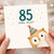 85th Birthday Card, Owl Old Funny Birthday Card