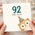 92nd Birthday Card, Funny Owl Birthday Card