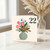 22nd Birthday Card, Floral Bouquet Design for 22 Year Old