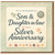 Son & Daughter-in-law Silver Anniversary Card - 25 Years - To a Wonderful Son and Daughter-in-law - Floral Milestone 25th Wedding Anniversary Greeting Card