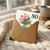 80th Birthday Card, Floral Vase Design