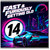 14th Birthday Card, Fast & Furiously Getting Old Sports Car Neon Card