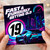 19th Birthday Card, for Car Lovers Fast & Furiously Getting Old