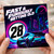 28th Birthday Card, Fast & Furiously Getting Old Sports Car Card