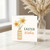 Easter Wishes Card - Daffodils in Striped Vase Spring Flowers Greeting Card - Blank Inside - Easter Greetings for Family and Friends
