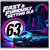 63rd Birthday Card, Fast & Furiously Getting Old Neon Sports Car Card