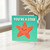 You're a Star Cute Starfish Thank You Card - Fun Appreciation Congratulations Greeting Card for Friends, Family or Colleagues - Blank Inside - A6