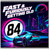 84th Birthday Card, Fast & Furiously Getting Old Racing Card