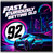 92nd Birthday Card, Fast & Furiously Getting Old Racing Car Design