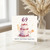 69th Birthday Card, Happy Birthday Beautiful Cake and Cherry Design