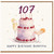 107th Birthday Card, Happy Birthday Beautiful Cherry Cake Card