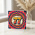 77th Birthday Card, Retro Colourful Number 77 Card