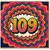 109th Birthday Card, Retro Colourful Number Design