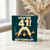 41st Birthday Card, Funny Bottoms Up Handstand Beer Card