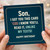 Funny Son Birthday Card - I Got You This Card ’Cos I Know You’ll Read It, Unlike My Texts - Humour from Mum or Dad - Greeting with Envelope