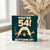 54th Birthday Card, You're 54 Bottoms Up Funny Birthday Card