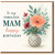 Mam Birthday Card - To My Fabulous Mam - Watercolour Floral Vase Design - Happy Birthday